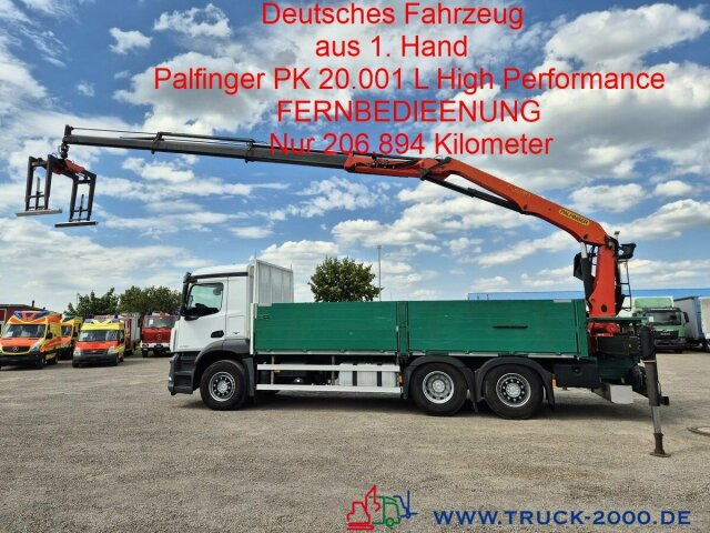 Lizing Mercedes-Benz Arocs 2733 Palfinger 20t/M Fernbedien.Nur 206TKM Mercedes-Benz Arocs 2733 Palfinger 20t/M Fernbedien.Nur 206TKM: slika 1