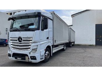 Kamion sa ceradom MERCEDES-BENZ Actros 1845