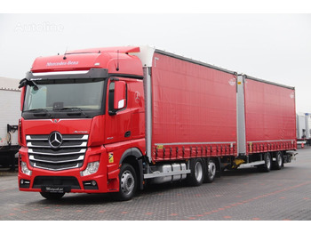 Kamion sa ceradom MERCEDES-BENZ Actros 2548