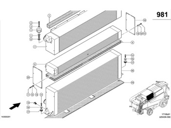 Radijator CLAAS