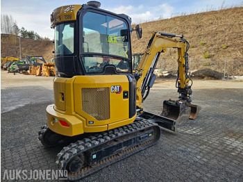 Mini bager 2022 Cat 302 7CR, tilt, 2 skuffer, klype, hammer: slika 4