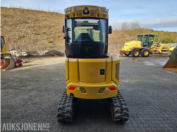 Mini bager 2022 Cat 302 7CR, tilt, 2 skuffer, klype, hammer: slika 3