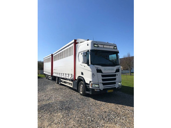 Kamion sa ceradom SCANIA R 450