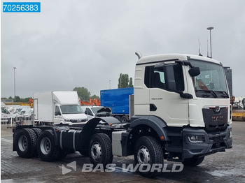 Novu Kamion sa golom šasijom i zatvorenom kabinom MAN TGS 41.440 8X4 NEW chassis Steelsuspension Automatic Euro 6: slika 4