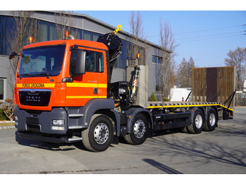 Šlep vozilo, Kamion sa dizalicom MAN TGS 35.360 E5 8×2 / HDS HIAB 166 E-2 6500 kg / Tow truck / 4th axle lift: slika 2