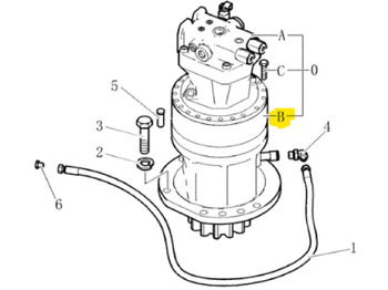 Motor okretanja NEW HOLLAND