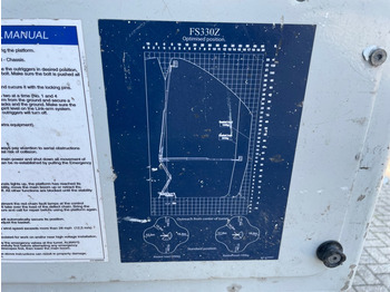 Zglobna platforma, Pauk platforma Falcon Spider FS 330 Z: slika 4