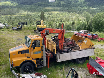 Kamion sa tovarnim sandukom, Kamion sa dizalicom Volvo N720: slika 5