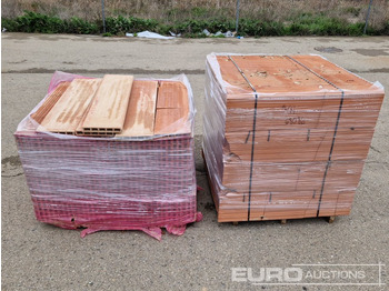 Građevinska oprema Pallet of Hollow Bricks (2 of) (25x100cm): slika 2