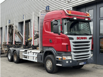 Kamion sa golom šasijom i zatvorenom kabinom SCANIA R 480