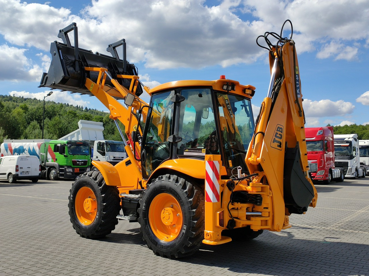 Bager utovarivač JCB 4CX Równe Koła Powershift Po Pełnym Tulejowaniu: slika 12