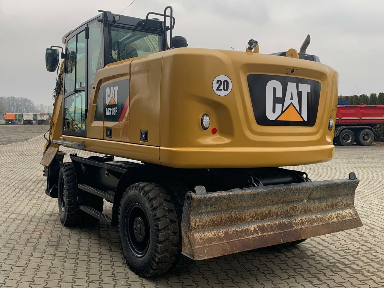 Novu Bager točkaš CAT M318F Mobilbagger *5.845 h *Schnellwechsel: slika 9