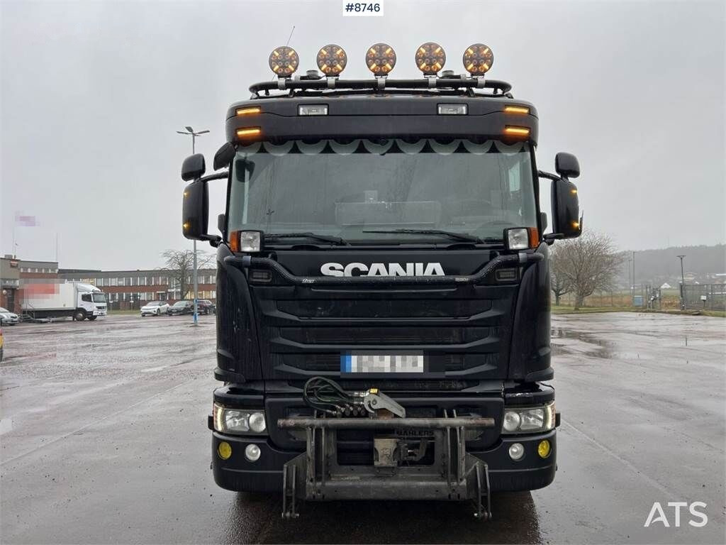 Kamion sa hidrauličnom kukom, Kamion sa dizalicom Scania G450 8X4*4: slika 14