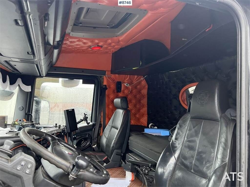 Kamion sa hidrauličnom kukom, Kamion sa dizalicom Scania G450 8X4*4: slika 6