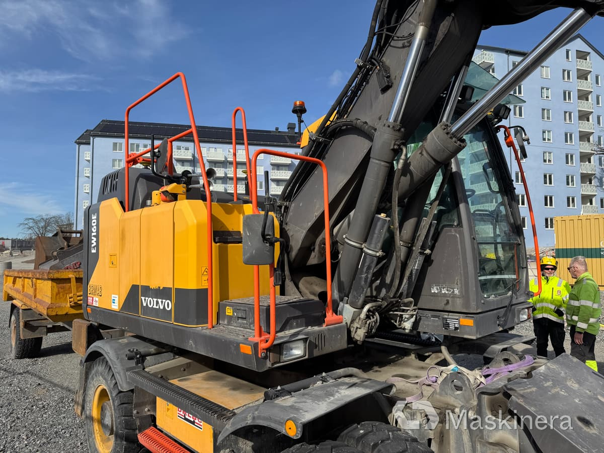 Bager točkaš Hjulgrävare Volvo EW160E med tillbehör: slika 15