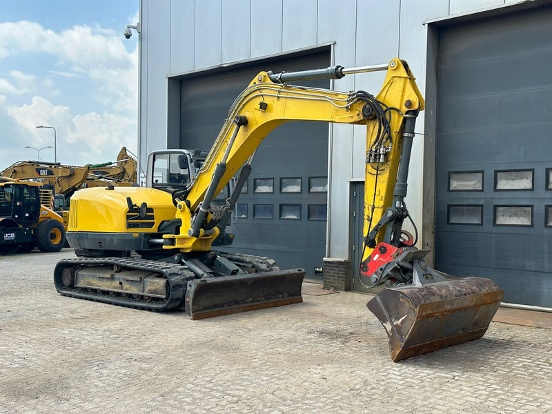 Bager guseničar WACKER NEUSON ET145 - CE certified / 2 buckets: slika 9