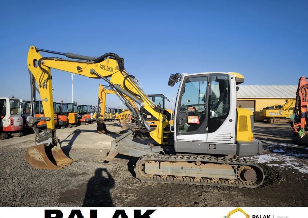 Bager guseničar Wacker Neuson Mini koparka  WACKER NEUSON  ET 90 ,2016  RAMIĘ 3 RAZY ŁAMANE: slika 6