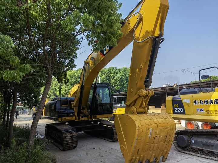 Bager Used caterpillar 336D excavator cat excavator 336 with high quality and cheap price for sale in shanghai yard: slika 6