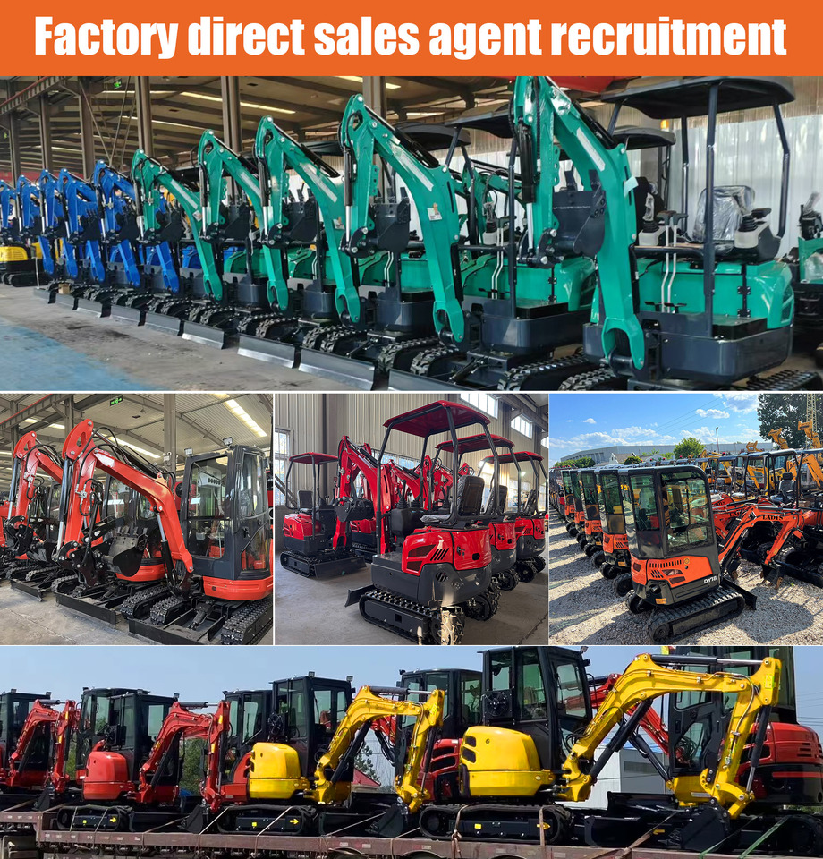 Novu Bager guseničar Free Shipping Mini Excavator Bagger Pelle Miniexcavadora 1 2 3.5  Ton CE/EPA/EURO 5  Kubota Engine Diesel/Electric Mini Excavators For Sale: slika 7