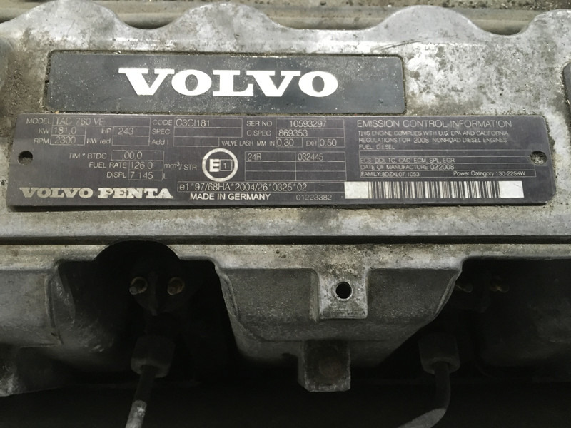 Novu Građevinska mašina Volvo TAD760VE FOR PARTS: slika 6