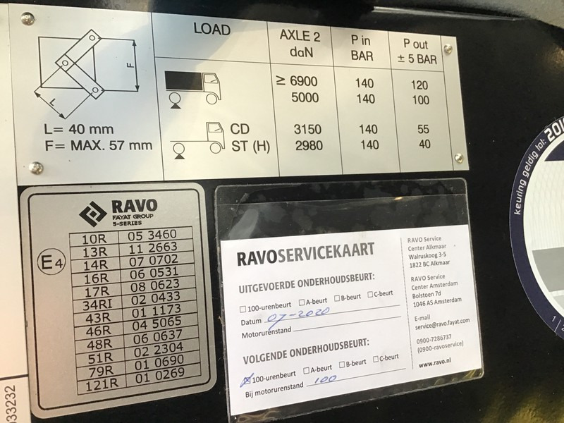 Autočistilica Ravo 5-SERIES 580 with 3-rd brush: slika 8