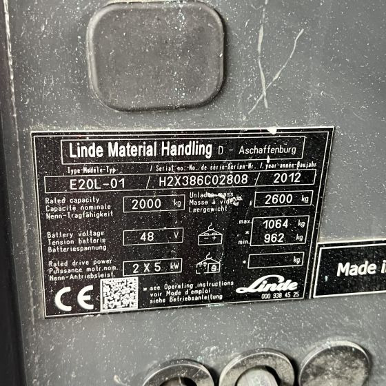 Lizing  Linde E20L (386) Linde E20L (386): slika 11