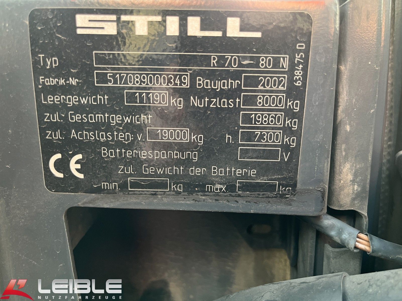 Lizing  Still R 70-80 N Diesel*Deutz 75 kW*4.700h* Still R 70-80 N Diesel*Deutz 75 kW*4.700h*: slika 13