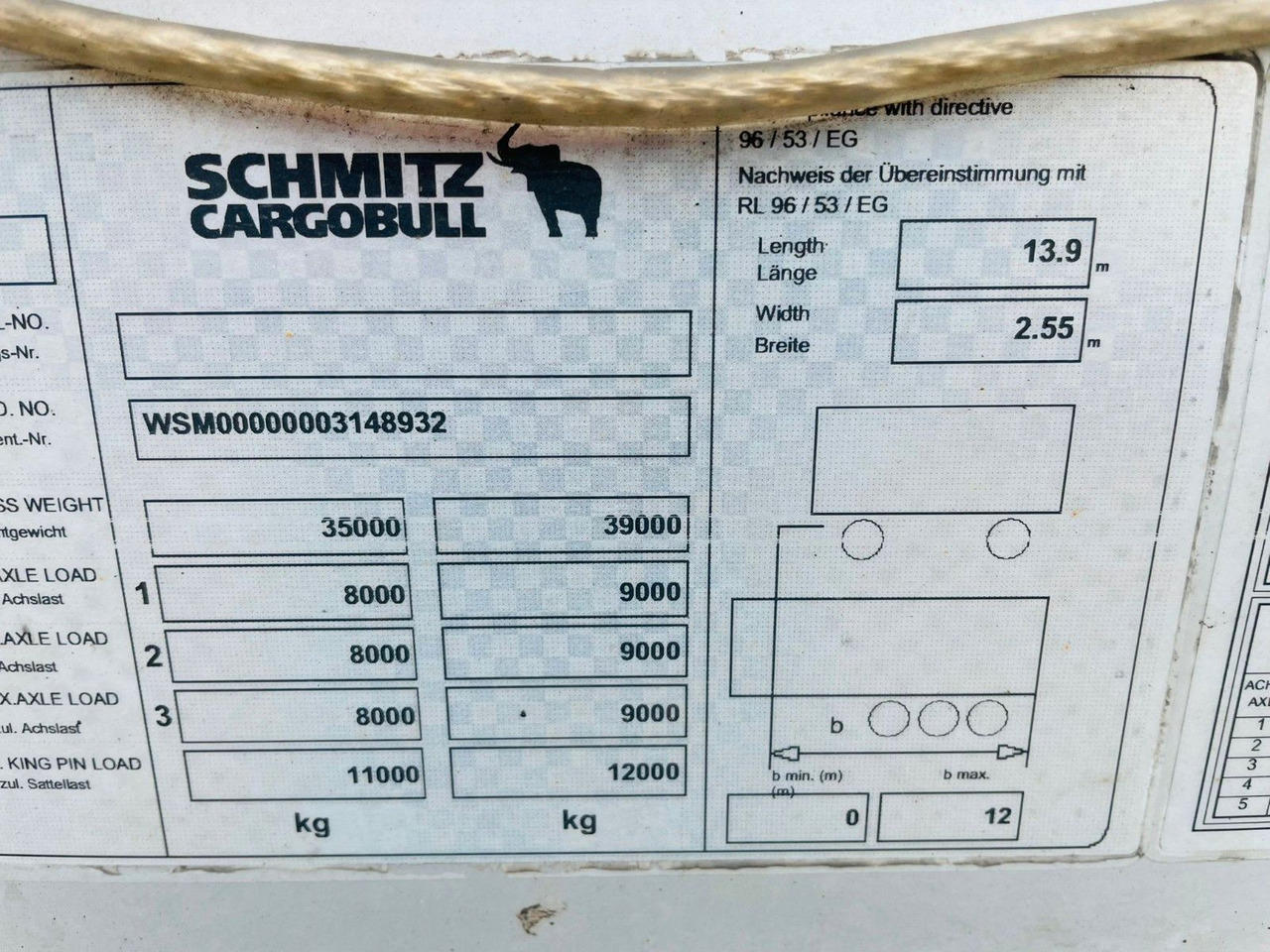 Poluprikolica sa ceradom Schmitz Cargobull SCS 24/L flatbed: slika 7