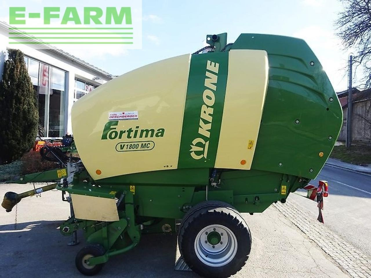 Balirka za kockaste bale Krone fortima v 1800 mc rundballenpresse: slika 6