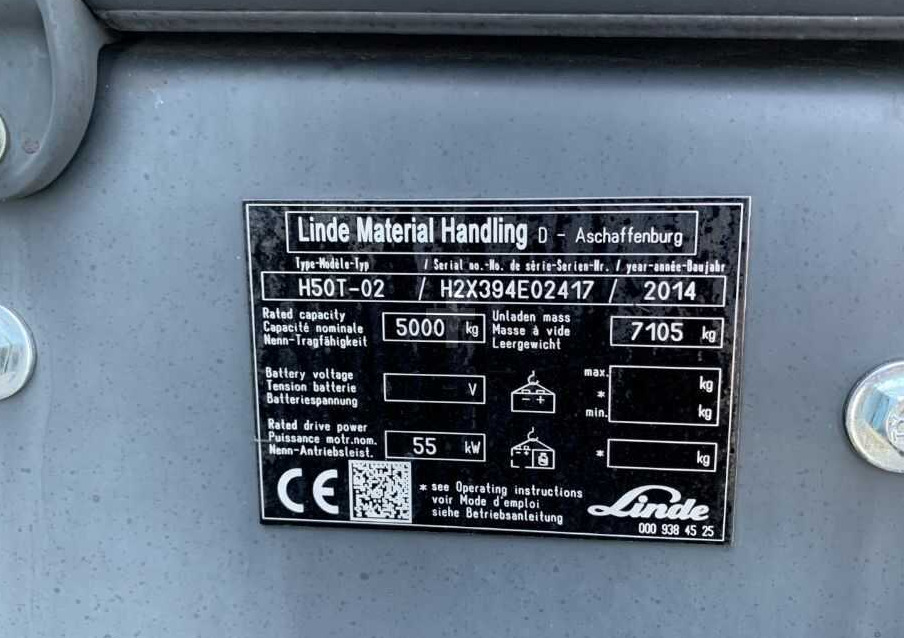 Lizing  Linde H50T-02 Linde H50T-02: slika 7