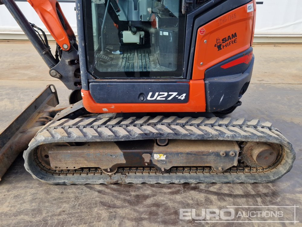 Mini bager 2020 Kubota U27-4: slika 9