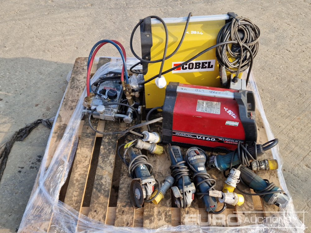 Građevinska oprema Cobel Welder Generator, Invertec V160 Welder Generator, Makita 110 Volt Angle Grinder (5 of): slika 6