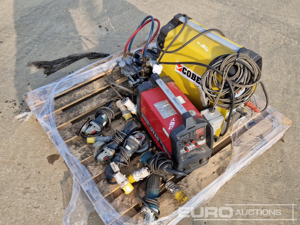 Građevinska oprema Cobel Welder Generator, Invertec V160 Welder Generator, Makita 110 Volt Angle Grinder (5 of): slika 7