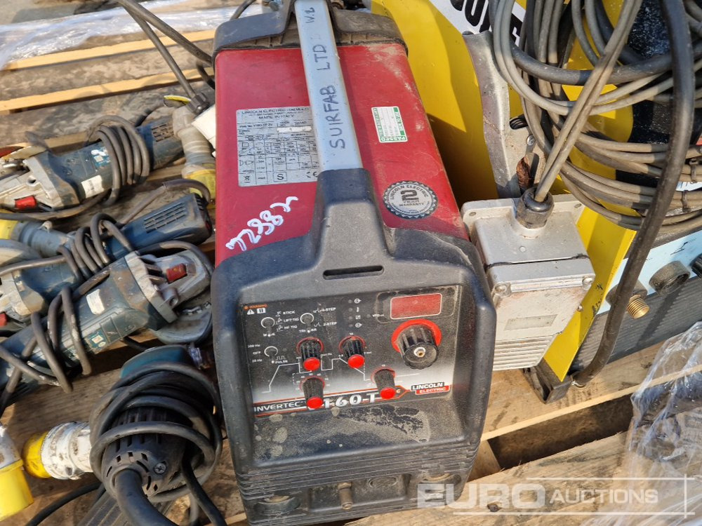 Građevinska oprema Cobel Welder Generator, Invertec V160 Welder Generator, Makita 110 Volt Angle Grinder (5 of): slika 11